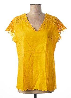 Top galben MAISON 123 femeie