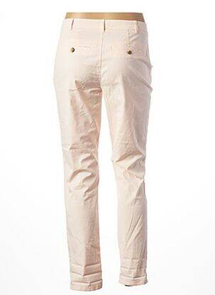 Pantalon drept roz MAISON 123 femeie
