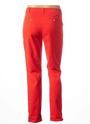 Pantalon drept portocalie MAISON 123 femeie