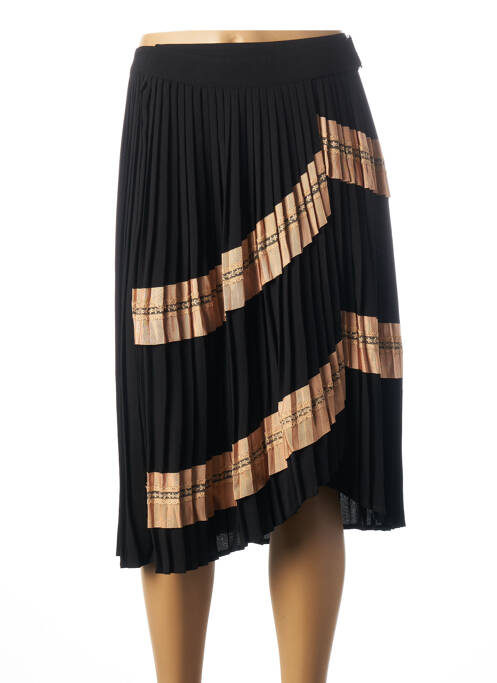 Fustă midi negru MAISON 123 femeie