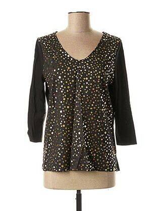 Tricou mâneci 3/4 mâneci 3/4 negru LE BOUDOIR D'EDOUARD femeie