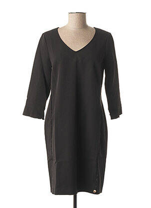 Rochie midi mâneci 3/4 mâneci 3/4 negru LE BOUDOIR D'EDOUARD femeie