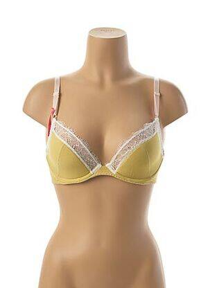 Sutien țesătură dantelă top sutien modelat verde PASSIONATA femeie