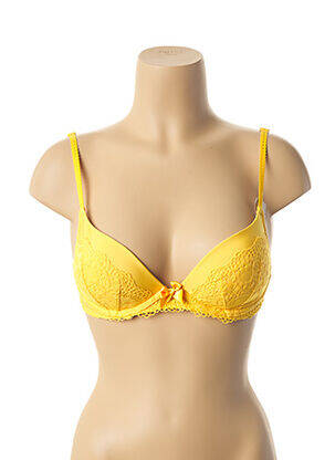 Sutien top sutien push-up top sutien push-up galben DARJEELING femeie