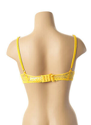 Sutien top sutien push-up top sutien push-up galben DARJEELING femeie