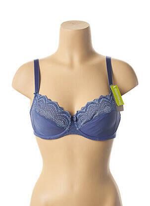 Sutien broderie albastru DARJEELING femeie