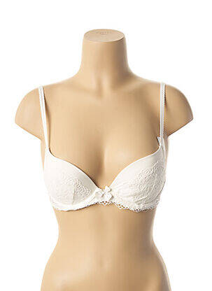 Sutien top sutien push-up top sutien push-up alb DARJEELING femeie