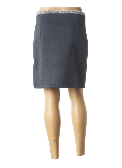 Fustă scurtă albastru LO! LES FILLES femeie