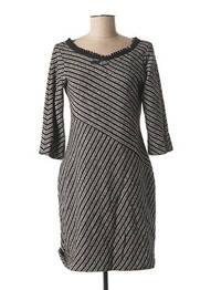 Rochie scurtă mâneci 3/4 mâneci 3/4 negru LO! LES FILLES femme