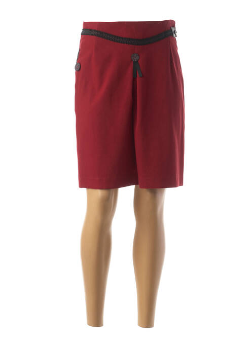 Fustă scurtă roșu LO! LES FILLES femeie