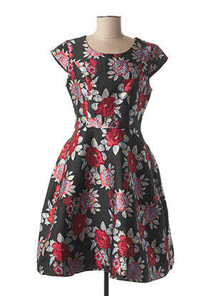 Rochie midi negru YUMI femeie