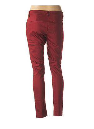 Pantalon slim talie joasă talie joasă roșu MOS MOSH femeie