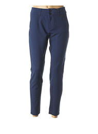 Pantalon 7/8 talie înaltă talie înaltă albastru MOS MOSH femme