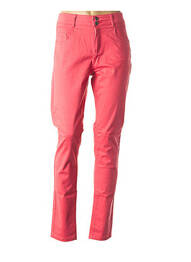 Pantalon slim elasticitate mărime normală roz LOLA ESPELETA femeie