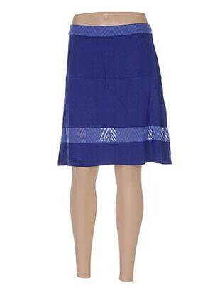Fustă midi albastru BAMBOO'S femeie