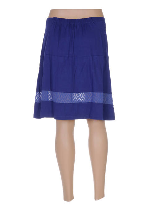 Fustă midi albastru BAMBOO'S femeie