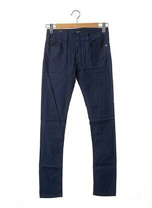 Blugi cu croială slim albastru APRIL 77 femeie