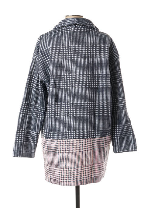 Palton lung gri MISS CAPTAIN femeie