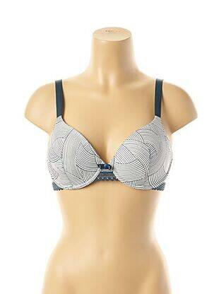 Sutien top sutien modelat top sutien modelat albastru LOU femeie