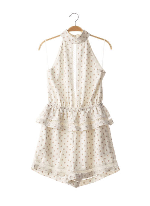 Salopetă scurtă alb SHILLA femeie