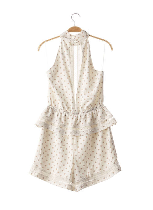 Salopetă scurtă alb SHILLA femeie