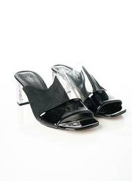 Mulete/saboți toc de 7 la 9 cm negru BOTKIER femme