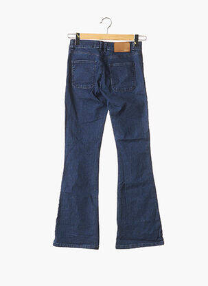 Blugi bootcut croială bootcut talie joasă albastru ACOTÉ femeie