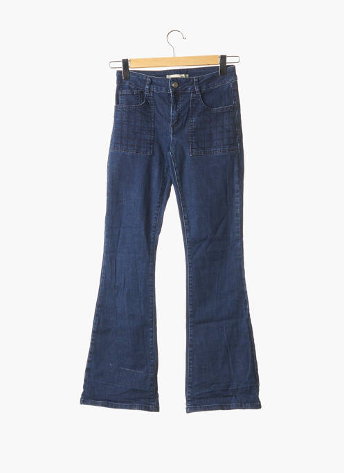 Blugi bootcut albastru ACOTÉ femeie