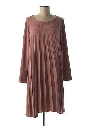 Rochie midi mâneci lungi mâneci lungi violet LA FEE MARABOUTEE femeie
