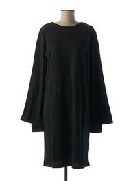 Rochie midi mâneci lungi mâneci lungi negru LA FEE MARABOUTEE femeie