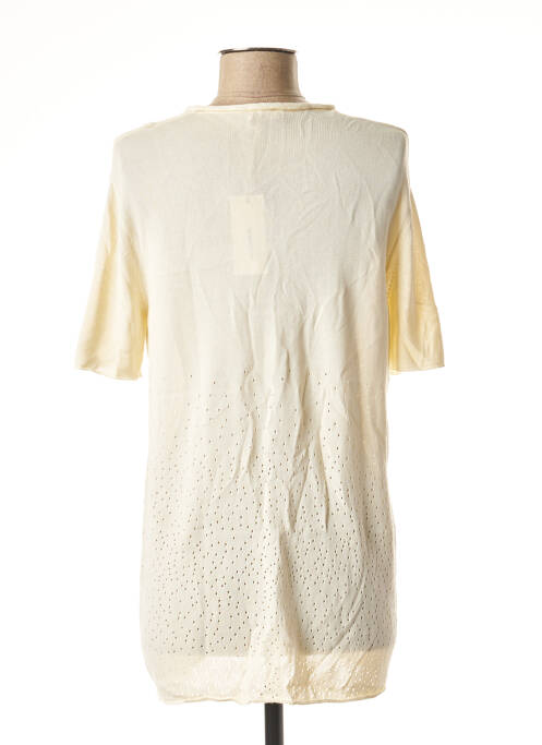 Pulover tunică bej FUZZI femeie