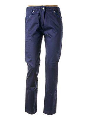 Pantalon slim albastru TRICOT CHIC femeie