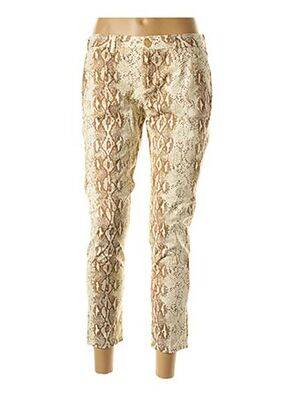 Pantalon slim bej REIKO femeie