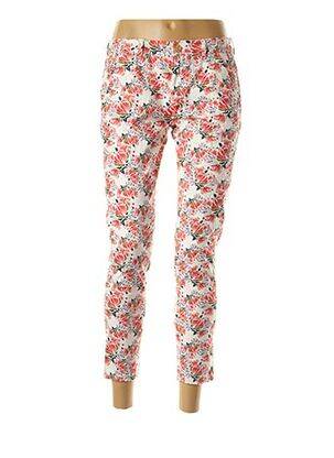Pantalon slim mărime normală mărime normală roz REIKO femeie