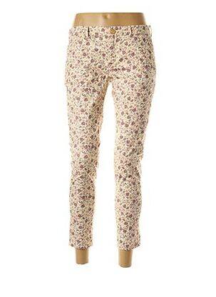 Pantalon slim bej REIKO femeie