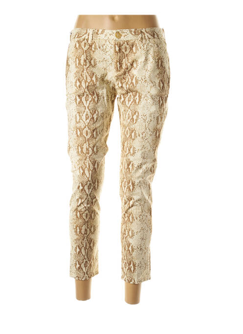 Pantalon slim bej REIKO femeie