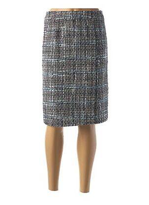 Fustă midi albastru GUY DUBOUIS femeie