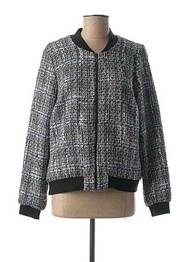 Jachete casual guler rotund albastru FRANCE RIVOIRE femme