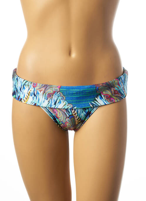 Chiloți de baie albastru 100% BRASIL femeie