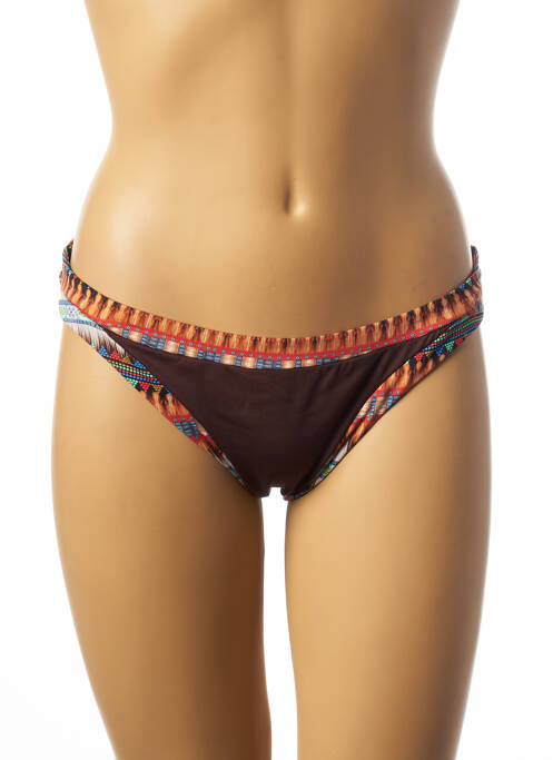 Chiloți de baie maro LES P'TITES BOMBES femeie