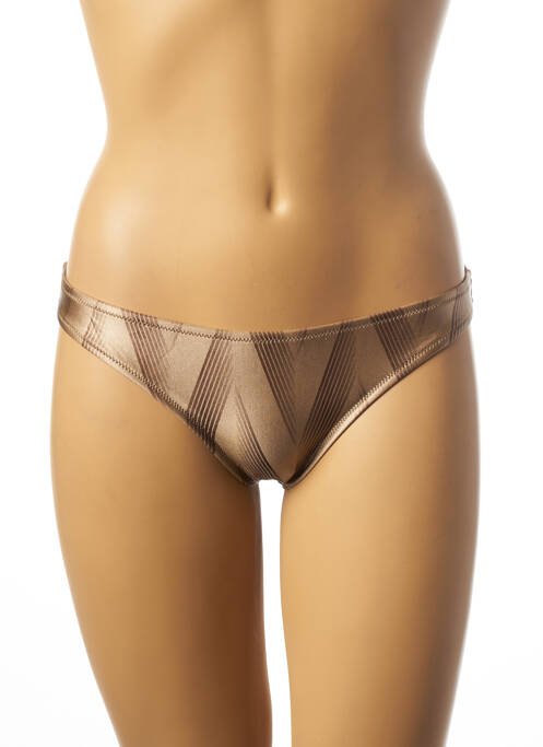 Chiloți de baie bej JOLIDON femeie