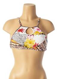 Sutien de costum de baie elasticitate alb LES P'TITES BOMBES femme