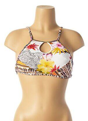 Sutien de costum de baie alb LES P'TITES BOMBES femeie