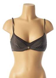 Sutien de costum de baie bretele elastice maro ANDRES SARDA femme
