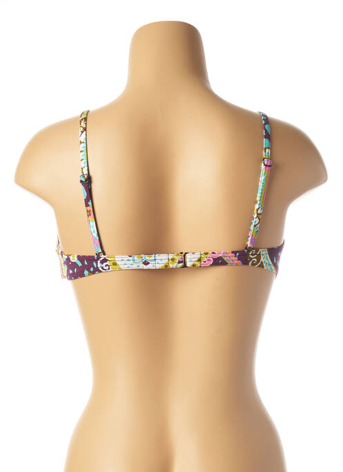 Sutien de costum de baie bretele elastice reglabile violet CYELL femme