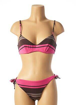 Costum de baie din două piese maro ANDRES SARDA femeie