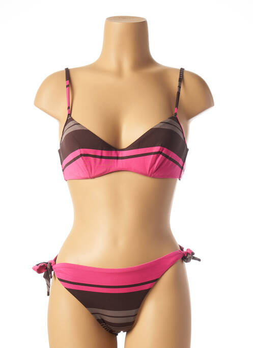 Costum de baie din două piese maro ANDRES SARDA femeie