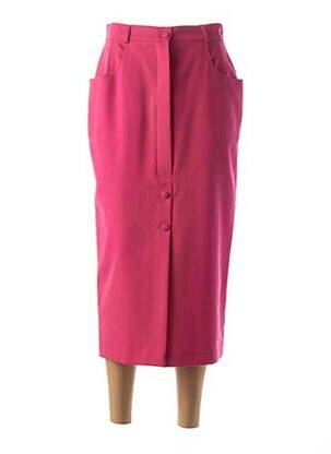 Jupon/fond de rochie croială dreaptă roz FEDORA femeie