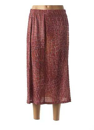 Fustă lungă roșu MARYVET femeie