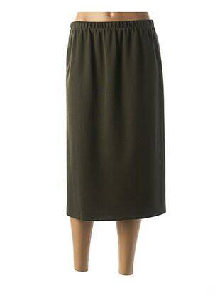 Fustă midi verde BRIGITTE SAGET femeie